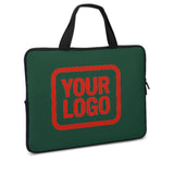 Custom Green Orange Red Laptop Bag