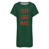 Custom Green Orange Red Nachthemd