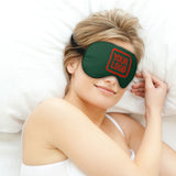 Custom Green Orange Red Sleep Mask