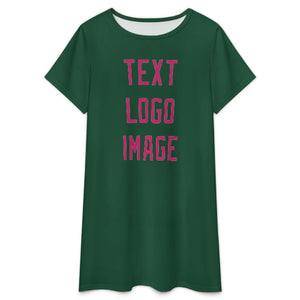 Custom Green Pink Nachthemd