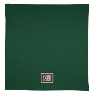 Custom Green Pink Square Table Cloth