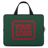 Custom Green Red Laptop Bag