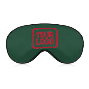 Custom Green Red Sleep Mask
