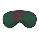 Custom Green Crimson Red Sleep Mask