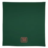 Custom Green Crimson Red Square Table Cloth