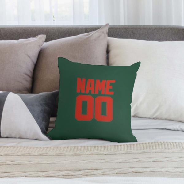 Custom Green Orange Red Pillowcase