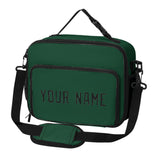 Custom Green Black Lunch Bag