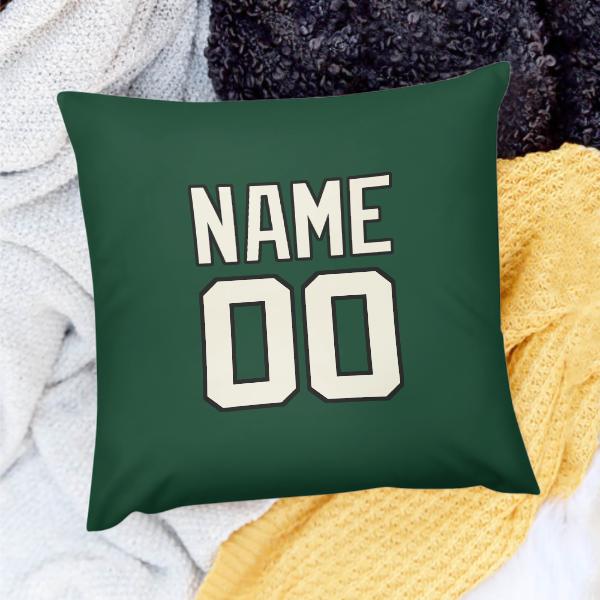 Custom Green Cream Pillowcase