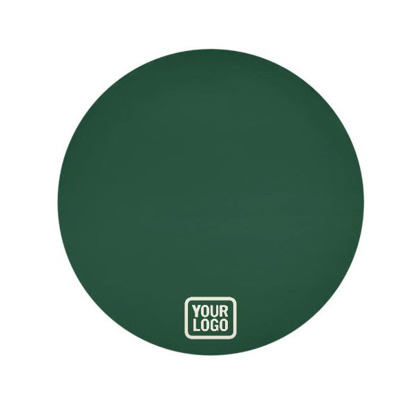 Custom Green Cream Round Table Cloth