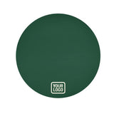 Custom Green Cream Round Table Cloth