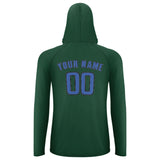 Custom Green Sky Blue UV-Hoodie