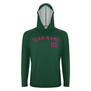 Custom Green Pink UV-Hoodie