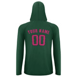 Custom Green Pink UV-Hoodie