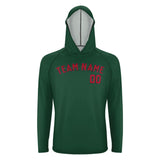 Custom Green Red UV-Hoodie