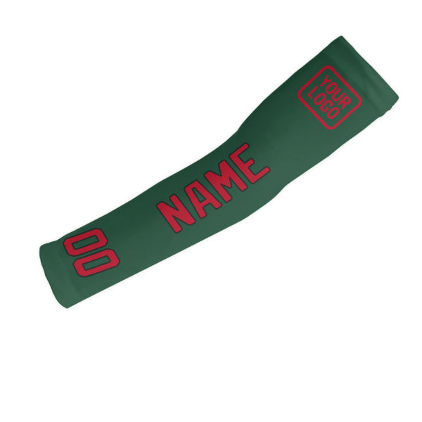 Custom Green Red Arm Sleeve