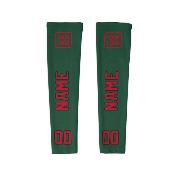 Custom Green Red Arm Sleeve
