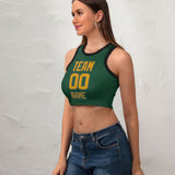 Custom Green Yellow Sleeveless Tank Top