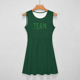 Custom Green Emerald Green Cheerleader Dress