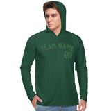 Custom Green Emerald Green UV-Hoodie