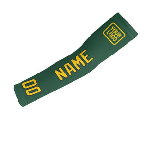 Custom Green Gold Arm Sleeve