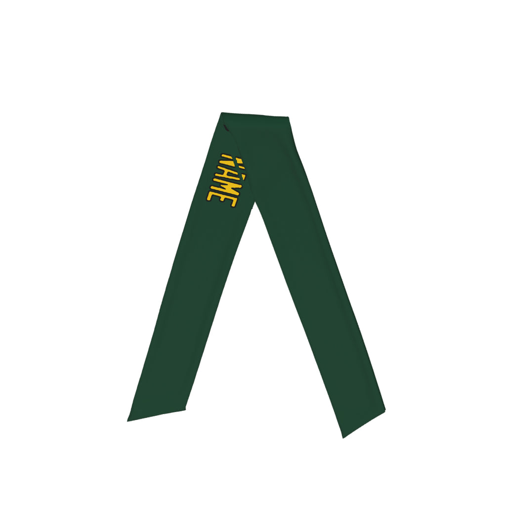 Custom Green Gold Headband