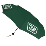Custom Green White Automatic Umbrella