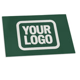 Custom Green White Flag