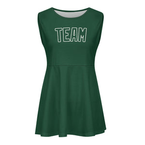 Custom Green Green Cheerleader Dress