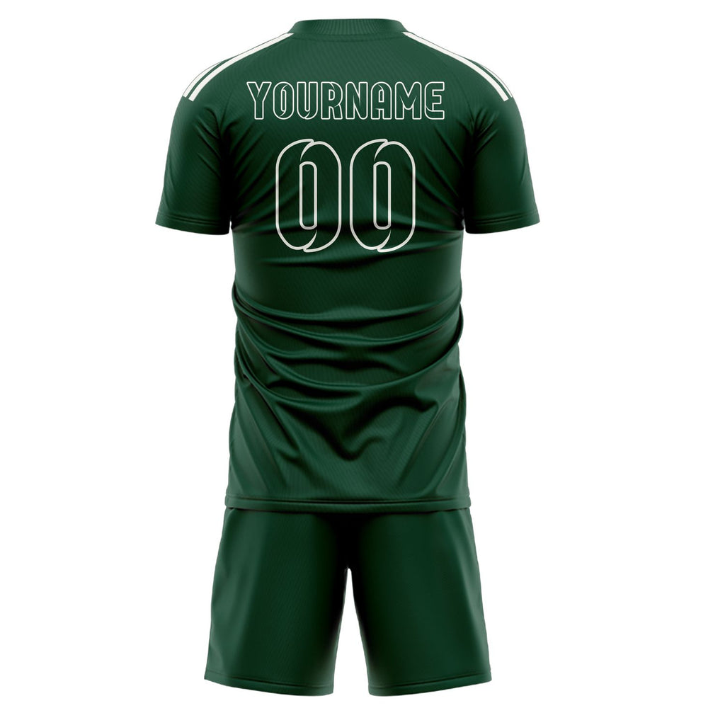 Custom Green Green Soccer Jersey