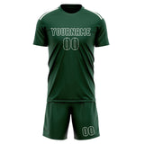 Custom Green Green Soccer Jersey