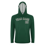 Custom Green Dark Green UV-Hoodie