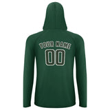 Custom Green Dark Green UV-Hoodie