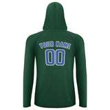 Custom Green Sky Blue UV-Hoodie