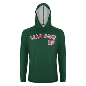 Custom Green Pink UV-Hoodie