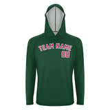 Custom Green Pink UV-Hoodie