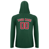 Custom Green Red UV-Hoodie