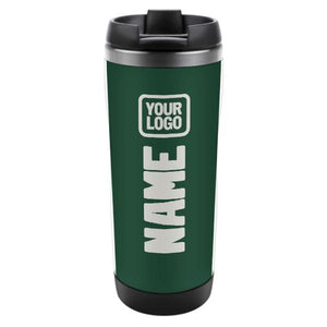 Custom Green White Stainless Steel Water Cup