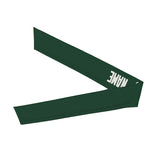 Custom Green White Headband