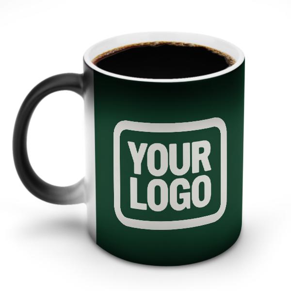Custom Green White Magic Mug