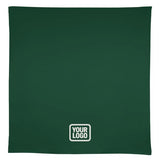 Custom Green White Square Table Cloth