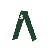 Custom Green White Headband