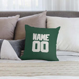 Custom Green White Pillowcase