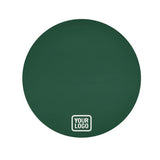 Custom Green White Round Table Cloth