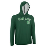 Custom Green Emerald Green UV-Hoodie