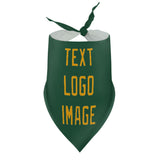 Custom Green Yellow Pet Scarf