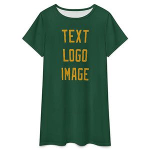 Custom Green Yellow Nachthemd