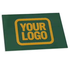 Custom Green Yellow Flag