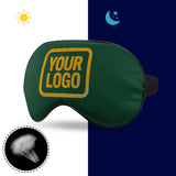 Custom Green Yellow Sleep Mask