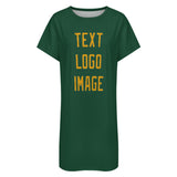 Custom Green Yellow Nachthemd