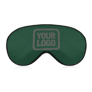 Custom Green Dark Grey Sleep Mask